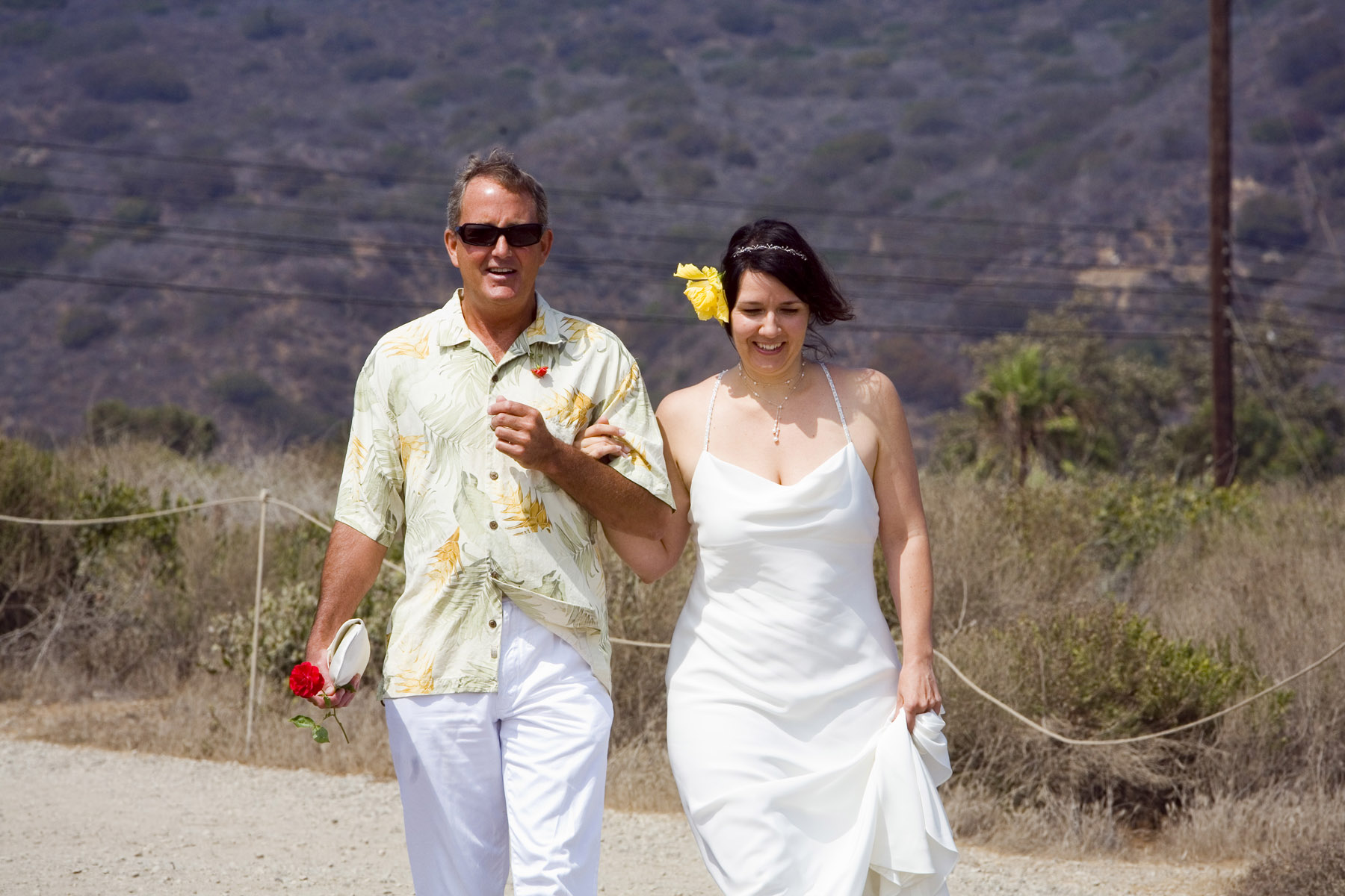 Dennis and Natalie at Leo Carrillo